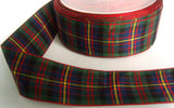 R4667 37mm Polyester Tartan Ribbon - Ribbonmoon