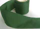 R5673 50mm Hunter Green Wire Edged Taffeta Ribbon - Ribbonmoon