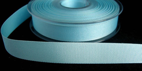 R6485 16mm Saxe Blue Polyester Grosgrain Ribbon by Berisfords