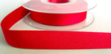 R6501 16mm Geranium Red Polyester Grosgrain Ribbon by Berisfords - Ribbonmoon