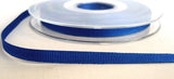 R6520 6mm Royal Blue 9570 Polyester Grosgrain Ribbon by Berisfords - Ribbonmoon