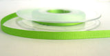 R6523 6mm Spring Green 9813 Polyester Grosgrain Ribbon by Bersifords - Ribbonmoon