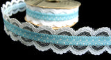 R5318 32mm Cotton Ribbon over a Cotton Lace - Ribbonmoon