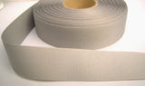 R6962 25mm Pale Grey Polyester Grosgrain Ribbon by Berisfords - Ribbonmoon