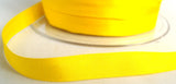 R7704 10mm Yellow Woven Taffeta Polyester Taffeta Thin Ribbon Tape - Ribbonmoon