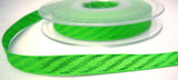 R7815 10mm Emerald Green Polyester-Metallic Woven Jacquard Ribbon