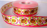 R7832 25mm Polyester Easter Egg Design Ribbon - Ribbonmoon