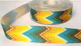 R7871 26mm Printed "African" Design Grosgrain Ribbon - Ribbonmoon