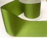R7978 72mm Moss Green Polyester Soft Touch Taffeta Ribbon by Berisfords - Ribbonmoon