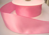 R7992 32mm Pale Hot Pink Taffeta Ribbon with Monofilament Edges. - Ribbonmoon