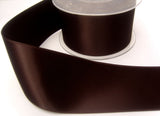 R8062 52mm Dark Aubergine Double Face Satin Ribbon - Ribbonmoon