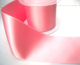 R8081a 72mm Dull Bubble Gum Pink Double Face Satin Ribbon - Ribbonmoon