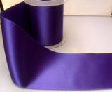R8270 102mm Blue Iris Double Face Satin Ribbon - Ribbonmoon