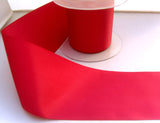R8292 70mm Raspberry Pink Polyester Soft Touch Taffeta Ribbon by Berisfords - Ribbonmoon