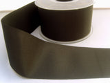 R8295 50mm Charcoal Polyester Grosgrain Ribbon - Ribbonmoon