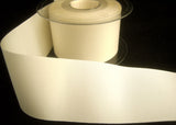 R8378 50mm Ivory Cream Polyester Grosgrain Ribbon - Ribbonmoon