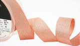 R8305 25mm Rose Gold Metallic Lame Ribbon by Berisfords
