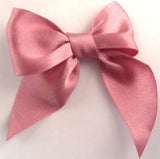RB005 Dusky Pink Satin Ribbon Bow