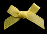 RB121 Baby Maize 7mm Single Faced Satin Ribbon Bow by Berisfords - Ribbonmoon