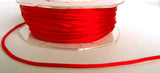 C325 Red 2mm Silk Satin Rat Tail Cord