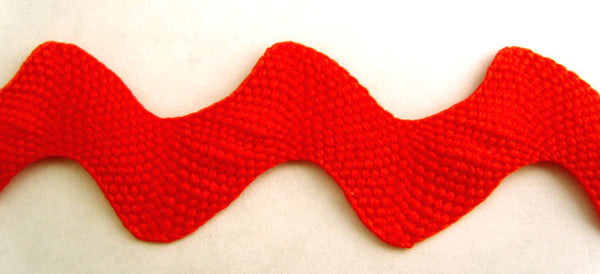 RIC127 32mm Deep Orange Ric Rac Braid – Ribbonmoon