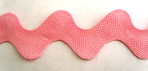 RIC131 32mm Pink Ric Rac Braid - Ribbonmoon