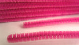 Pipe Cleaner 04 Pink Chenielle Stem 6mm x 31cm (12" inch)