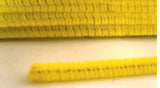 Pipe Cleaner 03 Yellow Chenielle Stem 6mm x 31cm (12" inch)