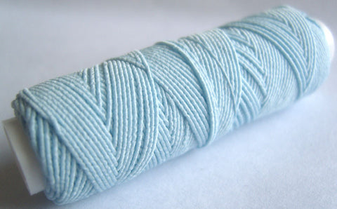 SHIRRING82 Cornflower Blue Shirring Elastic, 20 Metre Spool - Ribbonmoon