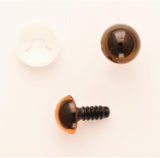 TM70 9mm Amber Eye for Teddy Bear, Toymaking Etc