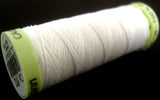 GT800 Top Stitch Gutermann Thick and Strong Polyester Sewing Thread White - Ribbonmoon