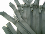 Z1767 76cm Slate Grey Nylon No.5 Open End Zip