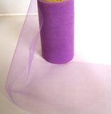 TULLE16 10cm Deep Lilac Fine Tulle - Ribbonmoon