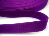 WEB52 25mm Purple Polypropylene Webbing