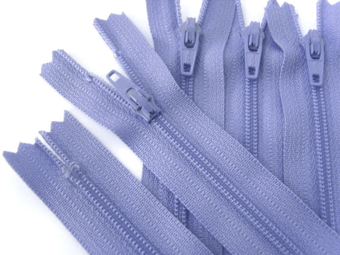 Z4376 YKK 36cm Hyacinth Nylon No.3 Closed End Zip