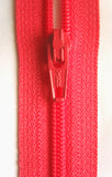 Z2510 YKK 36cm Bright Pink Nylon No.3 Closed End Zip - Ribbonmoon