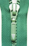 Z2477C 84cm Petrol and Grey Plastic No.6 Open End Zips