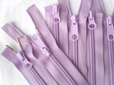 Z5011 49cm Lilac 2 Way Double Open Ended No.5 Nylon Zip