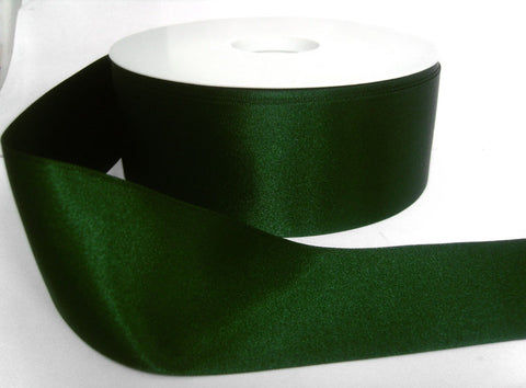 R3191 15mm Forest Green Double Face Satin Ribbon by Berisfords