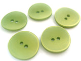 B10275 18mm Green and Tonal Satin Sheen 2 Hole Button