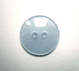 B10966 16mm Cornflower Blue Polyester 2 Hole Button