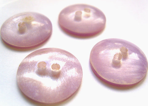 B13811 20mm Lilac 2 Hole Button with a Domed Shimmery Surface