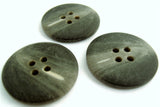 B2321 25mm Tonal Grey Slate Sheen 4 Hole Button