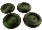 B5028L 19mm Forest and Leaf Greens Soft Sheen 2 Hole Button