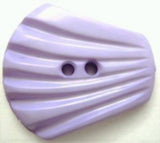 B6376 28mm Orchid Grooved Shell Shape 2 Hole Button