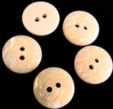 B6988 18mm Baby Pink Tonal Mother of Pearl Look 2 Hole Button