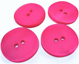 B8446 23mm Fuchsia Pink Polyester 2 Hole Button
