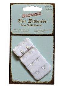 BRAX08 30mm White Bra Adjuster / Extender, Easy Fit.