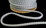 C491 5mm Grey Twisted Twine Cord by Berisfords