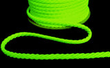 C497 5mm Fluorescent Green Neon Twisted Twine Cord by Berisfords
